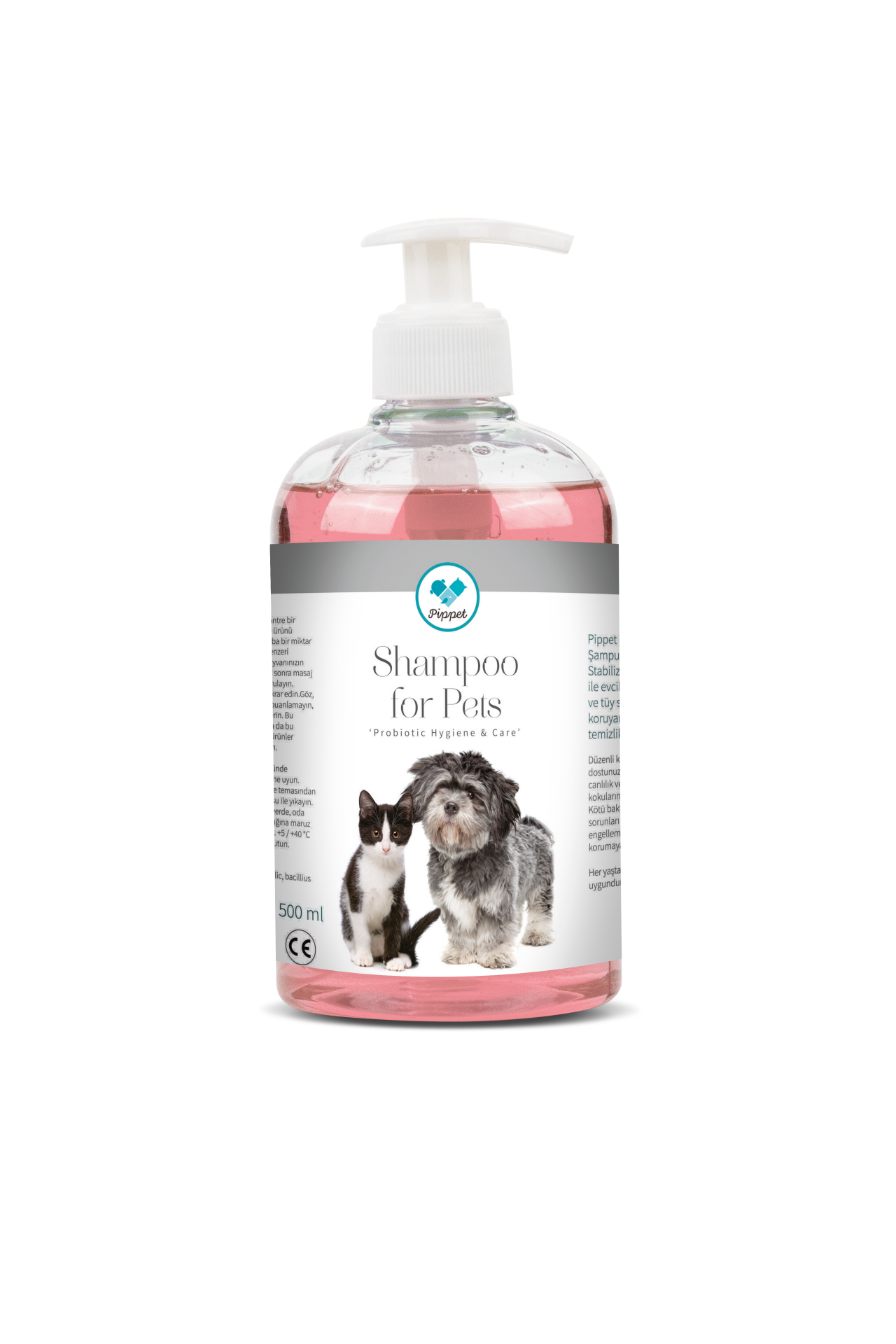 Pippet Probiyotikli Pet Şampuanı 500ml